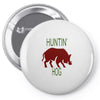 hantin hog Pin-back button