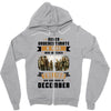 Never Underestimate A Man Who Watches The 100 And Was Born in December Zipper Hoodie