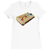 pop sushi Ladies Fitted T-Shirt