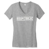 make the republic great again Women's V-Neck T-Shirt