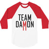 team damon salvatore 3/4 Sleeve Shirt