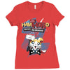 mighty hamthoro Ladies Fitted T-Shirt