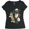 shaun the skater Women's Triblend Scoop T-shirt