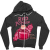 red potion Zipper Hoodie