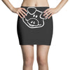 pig funny Mini Skirts