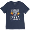 all i want for christmas is you and pizz V-Neck Tee