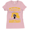 on the 8th day god created the redhead because someone had to have bra Ladies Fitted T-Shirt