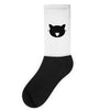 animal black Socks