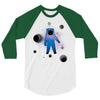 Space Astronot 3/4 Sleeve Shirt