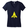 Reggie Rocket Women's V-Neck T-Shirt