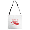 hot sauce emergency Adjustable Strap Totes
