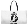 my witch halloween costume Weekender Totes