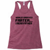 worlds greatest farter, i mean father Racerback Tank