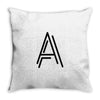 alpha Throw Pillow