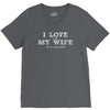 i love it when my wife lets me watch football V-Neck Tee