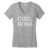 girl boss Women's V-Neck T-Shirt