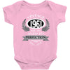 vintage quality without compromise 1961 aged to perfection Baby Bodysuit