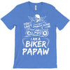 You Cant Scare Me I am Biker Papaw T-Shirt