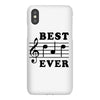 Best Dad Ever Funny Music Note iPhoneX