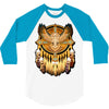 native owl 3/4 Sleeve Shirt