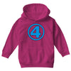 number 4 Youth Hoodie