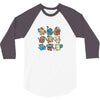 school friends 3/4 Sleeve Shirt