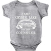 camp crystal lake counselor Baby Onesie