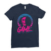 let's play the game eightees Ladies Fitted T-Shirt