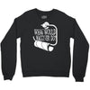 what would macgyver do humor Crewneck Sweatshirt