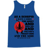 as a scorpio i have 3 sides Tank Top