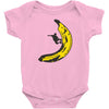 banana halfpipe Baby Bodysuit