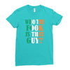 WHO THE FOOK IS THAT GUY Ladies Fitted T-Shirt