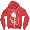 snow man Zipper Hoodie