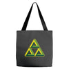 triforce illusion zelda Tote Bags
