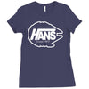 hans since 1977 Ladies Fitted T-Shirt