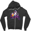 fast food Zipper Hoodie
