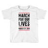 March For Our Lives Toddler T-shirt