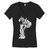 optimus prime 2 Women's V-Neck T-Shirt