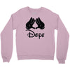 mickey mouse sexy dope Crewneck Sweatshirt