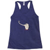 lonely traveller Racerback Tank