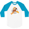 boxers support leukemia awareness 3/4 Sleeve Shirt