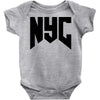 nyc new york city Baby Bodysuit