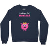 Creating a Lil Monster Baby Girl Crewneck Sweatshirt
