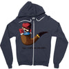 not a pipe Zipper Hoodie