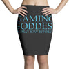 gaming goddess you may bow before me Pencil Skirts
