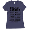 Project Manager Ladies Fitted T-Shirt