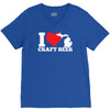 ladies i love michigan craft beer V-Neck Tee