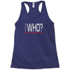says who wisemenknownothing Racerback Tank
