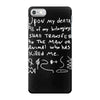 ron swanson's will riddle map parks and recreation iPhone 7 Case