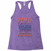 papa   body guard Racerback Tank